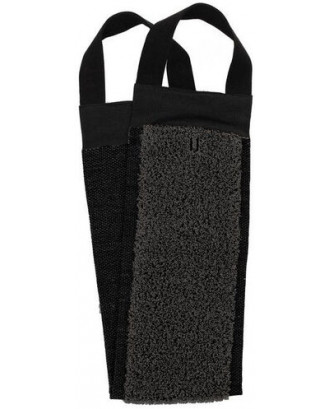 Rento Linen Terry back washer black/linen 17x70 cm SAUNA AROMAS AND BODY CARE