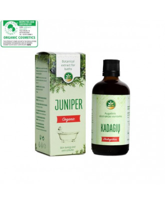 Organic Botanical Extract for Baths JUNIPER, 100 ml