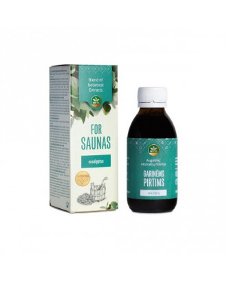  Blend of Extracts for Saunas with Eucalyptus Essential Oil, 150 ml SAUNA AROMAS AND BODY CARE