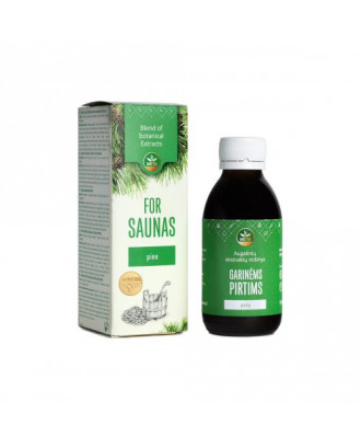 Blend of Extracts for Saunas with Pine Essential Oil, 150 ml SAUNA AROMAS AND BODY CARE