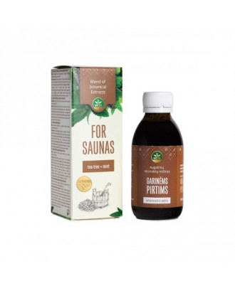 Blend of Extracts for Saunas with Tea Tree and Mint Essential Oils, 150 ml SAUNA AROMAS AND BODY CARE