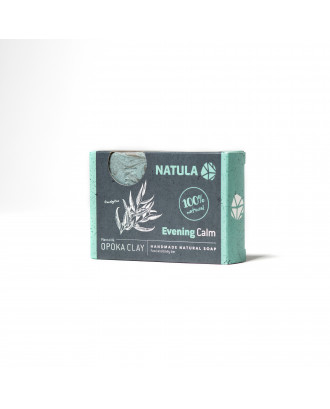 NATULA Solid Face and Body Cleanser with Opoka Rock and Eucalyptus 100g