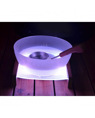 SAUNA Bowl SAUNIA AURORA With LED Lighting  7,0  SAUNA ACCESSORIES
