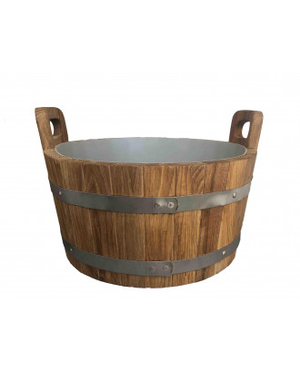 Sauna Bucket, 20l, Oak SAUNA ACCESSORIES
