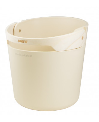 HARVIA Helmi Bucket SAC01003, 5l, Ivory SAUNA ACCESSORIES