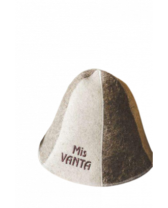 Sauna Hat - MISS VANTA , 100% wool SAUNA ACCESSORIES