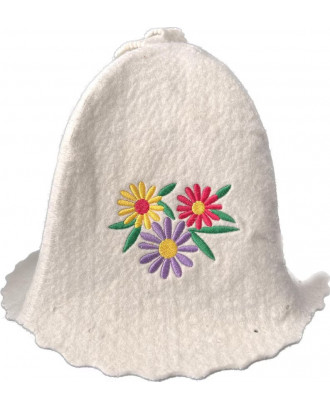 Sauna Hat - Flowers SAUNA ACCESSORIES