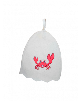 Sauna Hat for Kids - Crab SAUNA ACCESSORIES