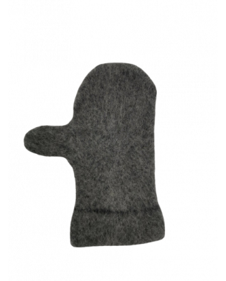Sauna Glove Gray, 100% wool. SAUNA ACCESSORIES