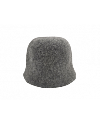 Sauna Hat- Dark Grey, 100% wool SAUNA ACCESSORIES