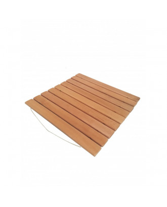 Wooden sauna mat, seat 40x40cm