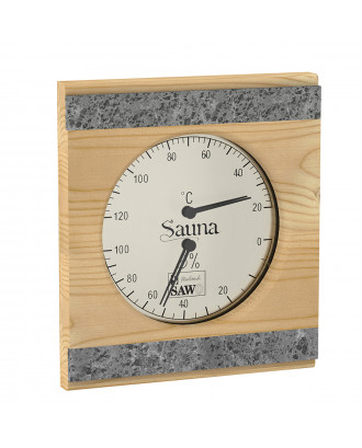 SAWO Thermometer - Hygrometer 281-THRP Pine SAUNA ACCESSORIES
