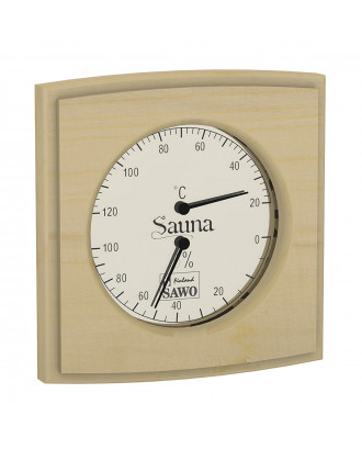 SAWO Thermometer - Hygrometer 285-THP Pine SAUNA ACCESSORIES