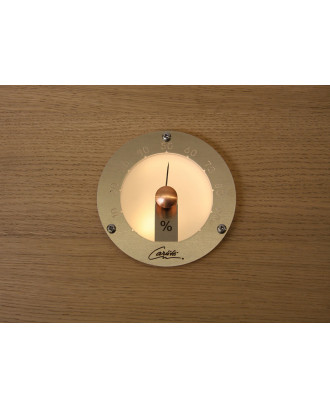CARIITTI Light Sauna Hygrometer, Stainless Steel SAUNA ACCESSORIES