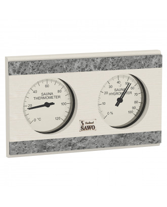 SAWO Sauna Thermometer -  Hygrometer 282-THR Aspen