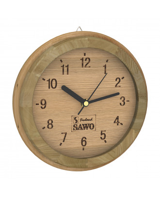 SAWO Pail Clock 531-D, Cedar SAUNA ACCESSORIES