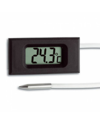 Digital built-in thermometer with sensor cable Dostmann TFA 30.2025