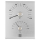RENTO Thermometer - Hygrometer, Aluminum, Natural, 635923 SAUNA ACCESSORIES