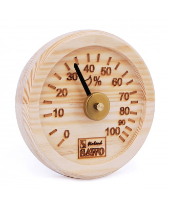 SAWO Hygrometer 102-HP, Pine SAUNA ACCESSORIES