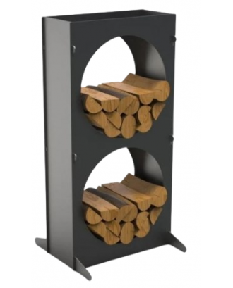 Log Holder - V6 CIRCLE, small SAUNA ACCESSORIES