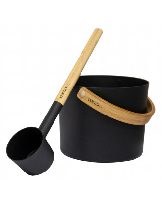 Harvia bucket and ladle set WOODBURNING SAUNA STOVES