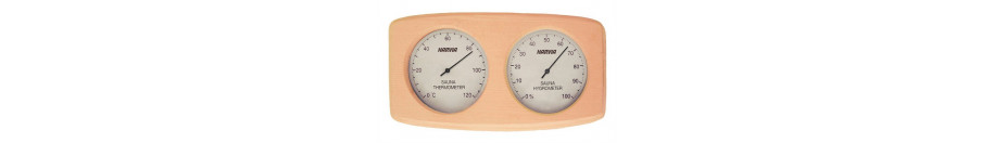 Sauna Thermometers And Hygrometers 