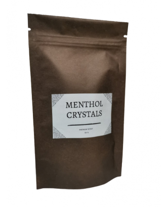 Menthol Crystals - 50g, natural SAUNA AROMAS AND BODY CARE