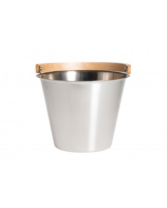 Rento Sauna bucket stainless steel SAUNA ACCESSORIES