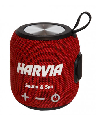 HARVIA WATERPROOF SPEAKER, RED, SAC80500