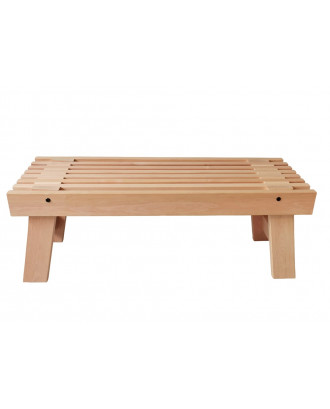 SAUNA STOOL FOLDABLE, 1005x370x400mm, ALDER SAUNA / SPA ZONE FURNITURE