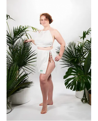 SAUNA OUTFIT BEMBEA XXL, white SAUNA ACCESSORIES