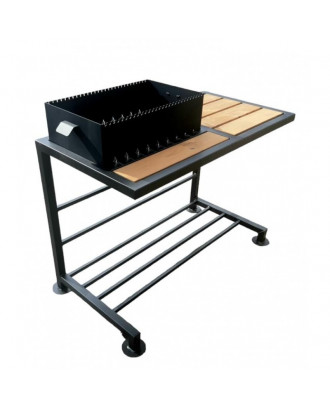 Classic Barbecue with a Table 120x60x85