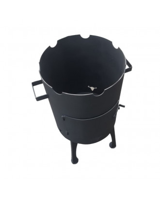 Stove Bull with Cast Iron Uzbek Kazan 16l GRILLS, BBQ, SMOKEHOUSES