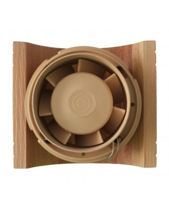 Sauna Fan „MMotors JSC MM-S 100. With curved wood finish, with a non-return valve SAUNA BUILDING