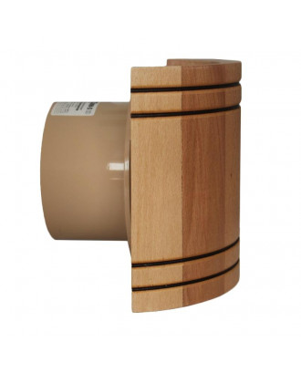 Sauna Fan „MMotors JSC MM-S 100. With curved wood finish, with a non-return valve