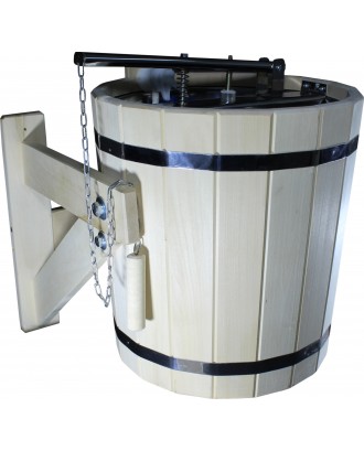  Shower Bucket Cold shower  (Russian shower) 20l with stainless steel insert "Rain"