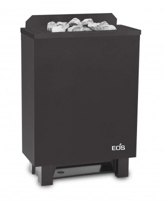 Sauna Heater  EOS GRACIL 9kW, Black, Without Control Unit ELECTRIC SAUNA HEATERS