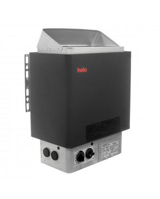 ELECTRIC SAUNA HEATER HELO CUP 90STJ, 9.0kW, WITH BUILT-IN CONTROL, GRAPHITE ELECTRIC SAUNA HEATERS