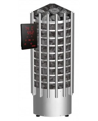 Electric Sauna Heater Harvia Glow Corner TRC70XE 6,8kW, With Control Unit