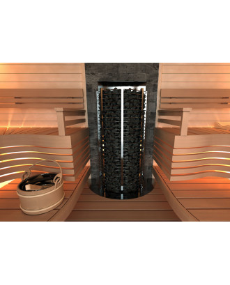 ELECTRIC SAUNA HEATER SAWOTEC TOWER WALL TH3-90NS, 9,0kW, WITHOUT CONTROL UNIT ELECTRIC SAUNA HEATERS