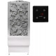 ELECTRIC SAUNA HEATER MONDEX AURA E2 9,0kW, WITH CONTROL UNIT, STAINLESS STEEL ELECTRIC SAUNA HEATERS