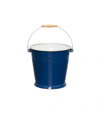 Enamel Bucket blue 12 L