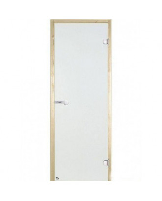 HARVIA Sauna Doors 70x190cm Satin, 8mm, 2 Loops, Alder, Roller