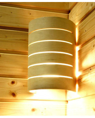 RAITA Sauna Lamp Thermo Birch, E27/40W, RLK SAUNA AND HAMMAM LIGHTING