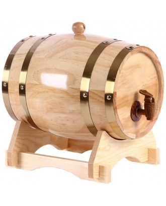 Oak cask for wine on a support 10 l