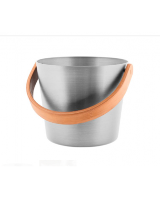 Rento Aluminium bucket natural SAUNA ACCESSORIES
