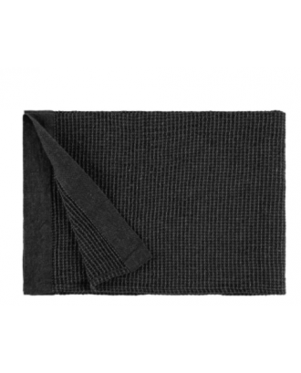 Rento Kenno Towel black/grey 50x70 cm SAUNA ACCESSORIES