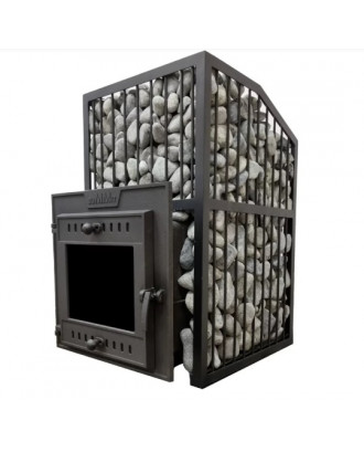 SUMMIT extended w/ stone cage WOODBURNING SAUNA STOVES