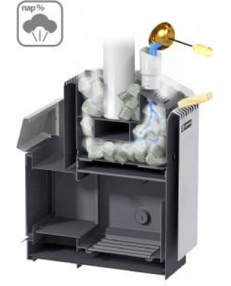 Steam cannon for ERMAK Premium stoves WOODBURNING SAUNA STOVES