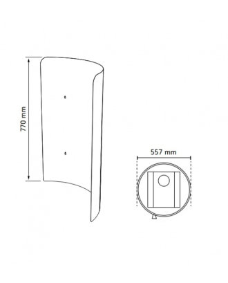 Protective Screen HARVIA CILINDRO WOODBURNING SAUNA STOVES